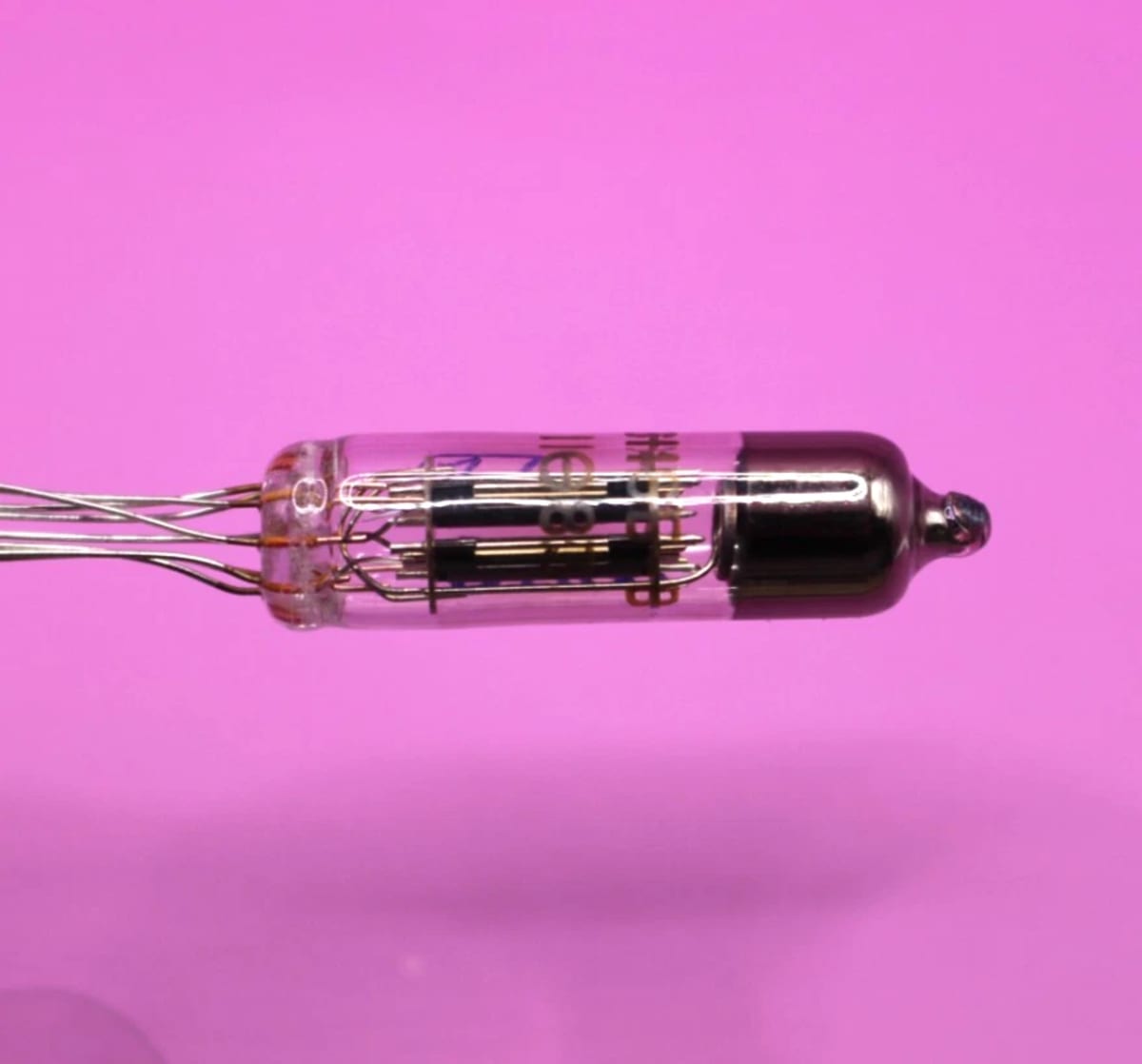 25x 6N16B-V 6Н16Б-В = 6021 ~ 6SN7 Double Triode Tubes / Gold Grid / NEW - Image 5