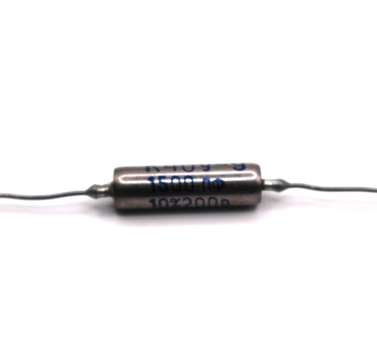 2x K40Y-9 K40U-9 1500pF 200V Matched Pair Audio Capacitors Paper in Oil PIO - Image 2