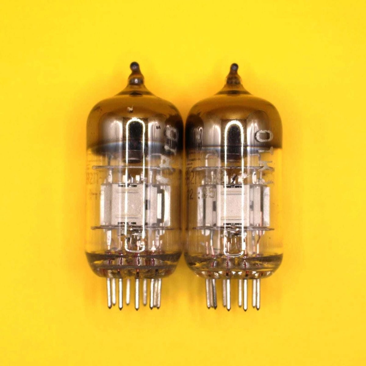 2x 6N2P-EV Matched pair Triple Mica Voskhod Triodes NOS ~12AX7 ECC83 7025 6CC41