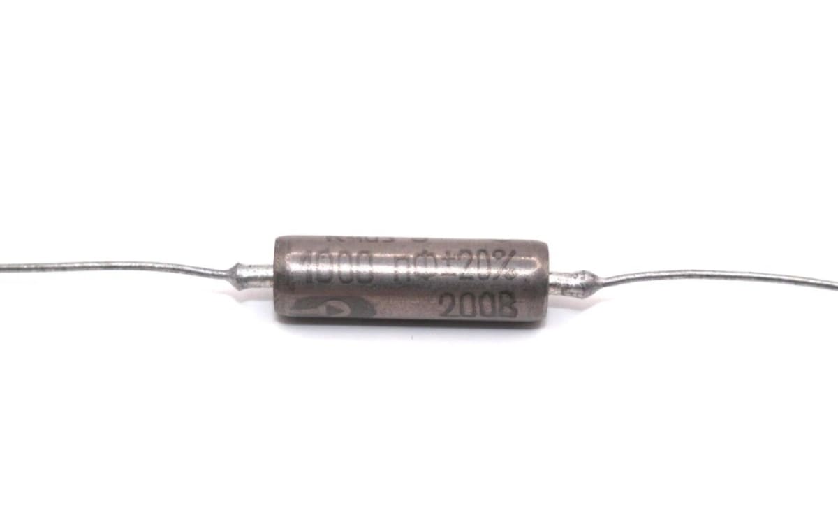 2x K40Y-9 K40U-9 1000pF 200V Audio Capacitors Paper in Oil PIO / 2 pcs in lot - Image 3
