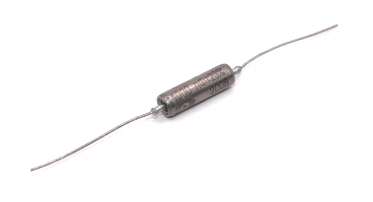 2x K40Y-9 K40U-9 1000pF 200V Audio Capacitors Paper in Oil PIO / 2 pcs in lot - Image 2