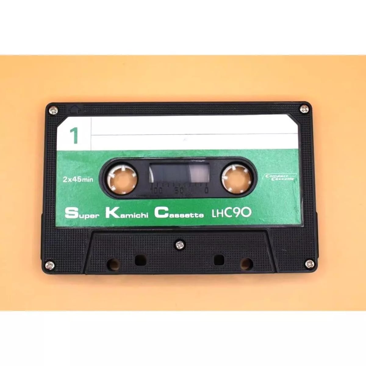 New KAMICHI LHC90 Audio Casette Tape Normal Type I / Type 1 / 90 min / Blank - Image 4