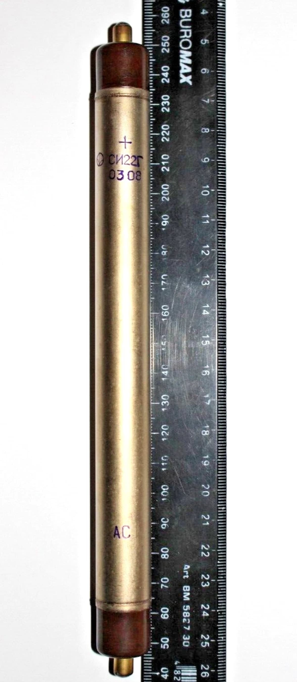 1x New SI22G СИ22Г Geiger Muller Tube Counter Detector NOS Tested an.  M4011 - Image 3