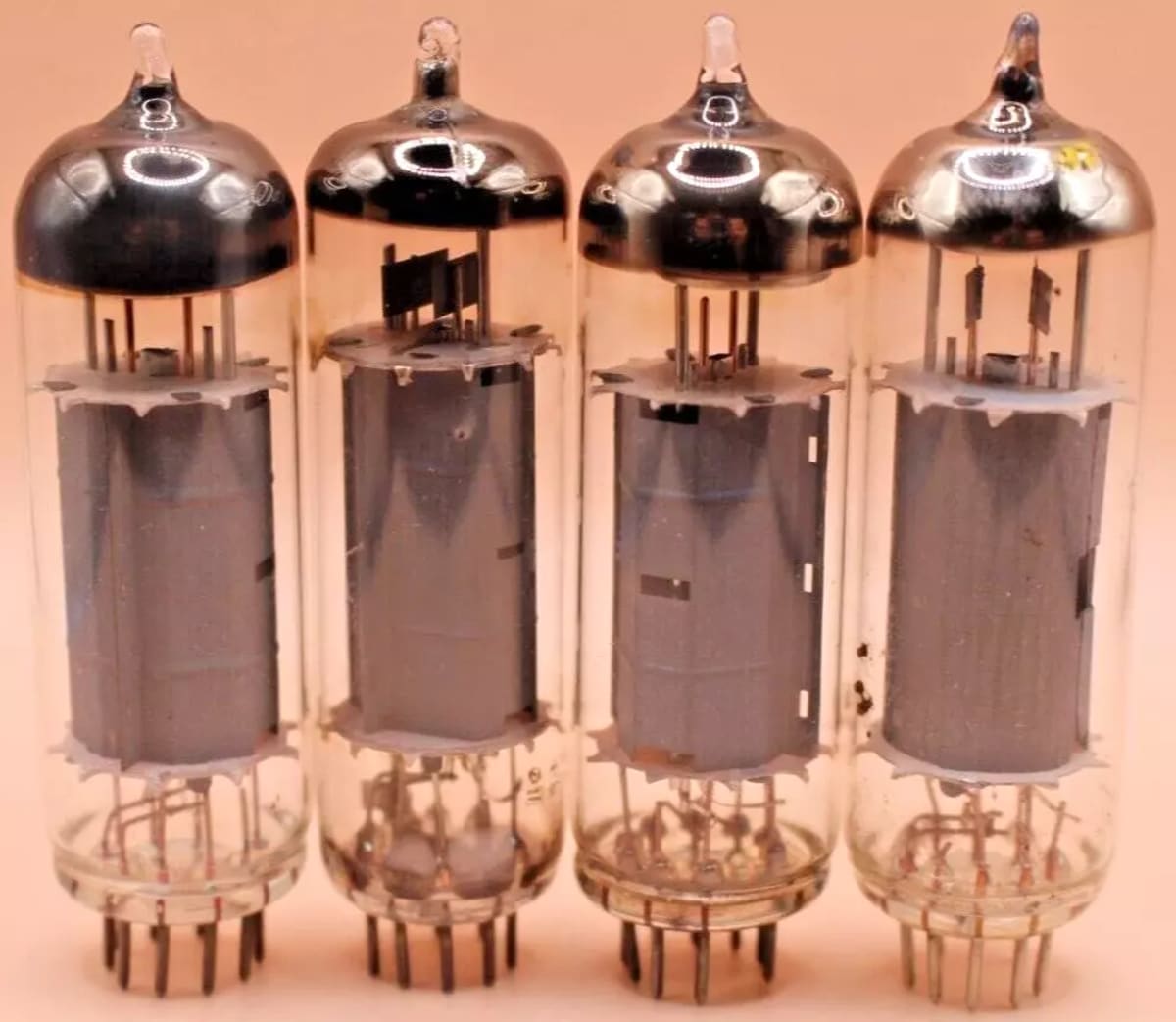 4X EL84 TESLA (6BQ5, E84L) Matched Quad Pentodes / Used / Tested / 4pcs in lot - Image 2