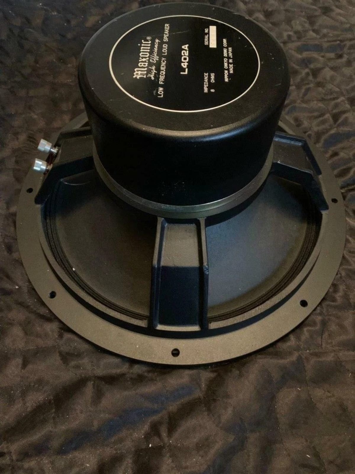 MAXONIC L402A 38cm Cone Type Woofer Great condition 100% working - Image 3