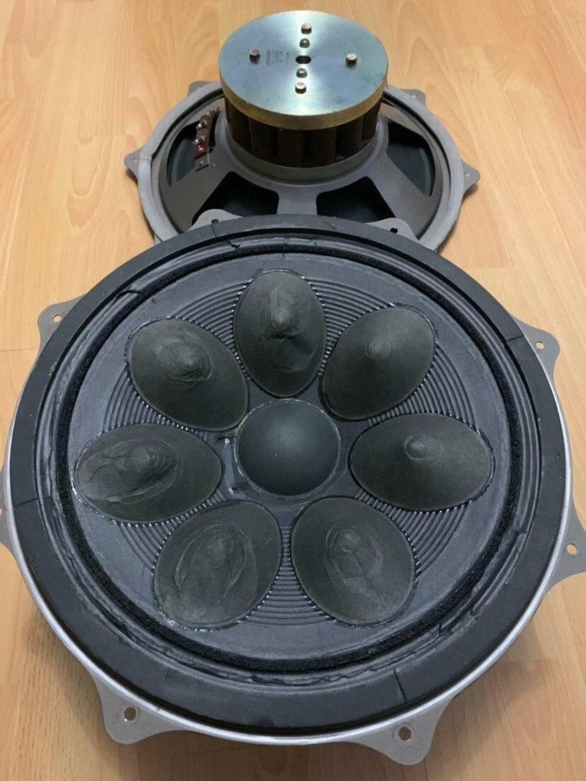2x JVC VICTOR Woofers SK2038 from Japan Great Sound 9 Ohm 50W - Image 8
