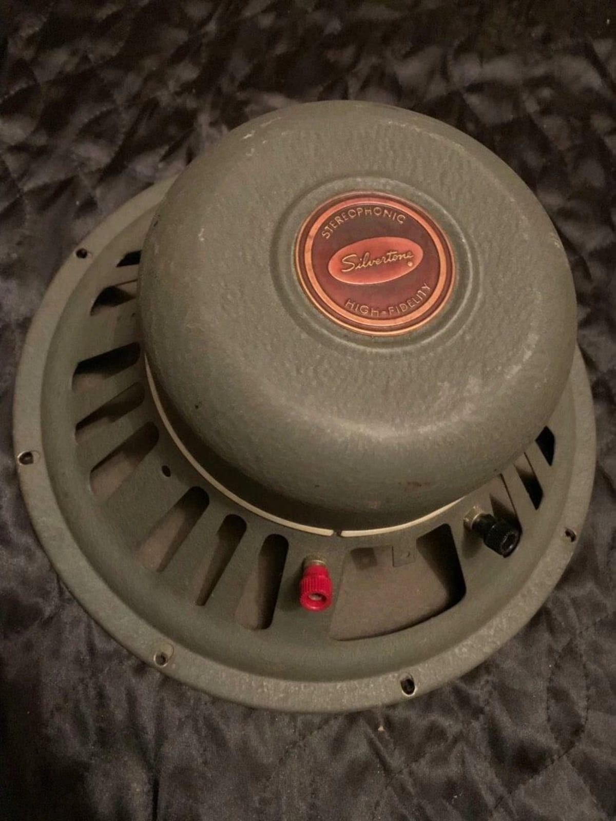 Vintage Silvertone 12 Woofer 1950-1960s Stereophonic High-Fidelity Condition A+ - Image 2