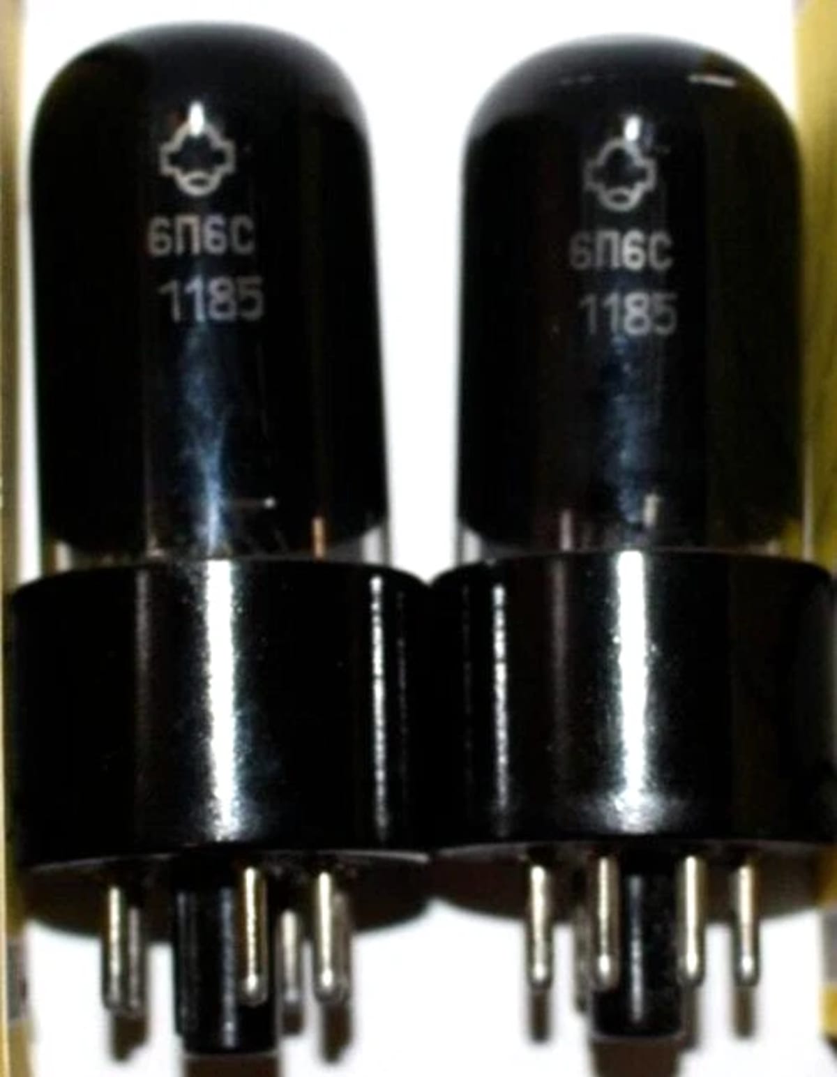 2x NOS 6P6S / 6V6-GT Matched Pair / Tested / Original boxes / SAME DATE XII-62
