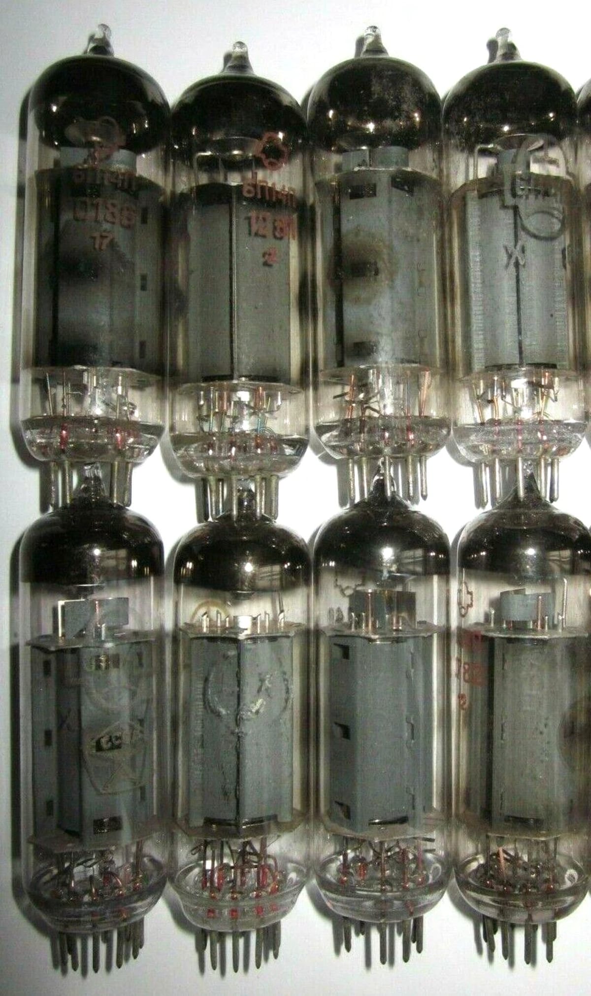 8x 6P14P 6P14P-K 6П14П 6BQ5 EL84 Output Pentodes Used Tested 100% Working - Image 3