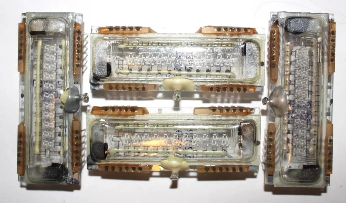 1x New ILC2-12/8L Tested VFD Nixie Tube for Calculators Elektronika MK-33 Mk-35