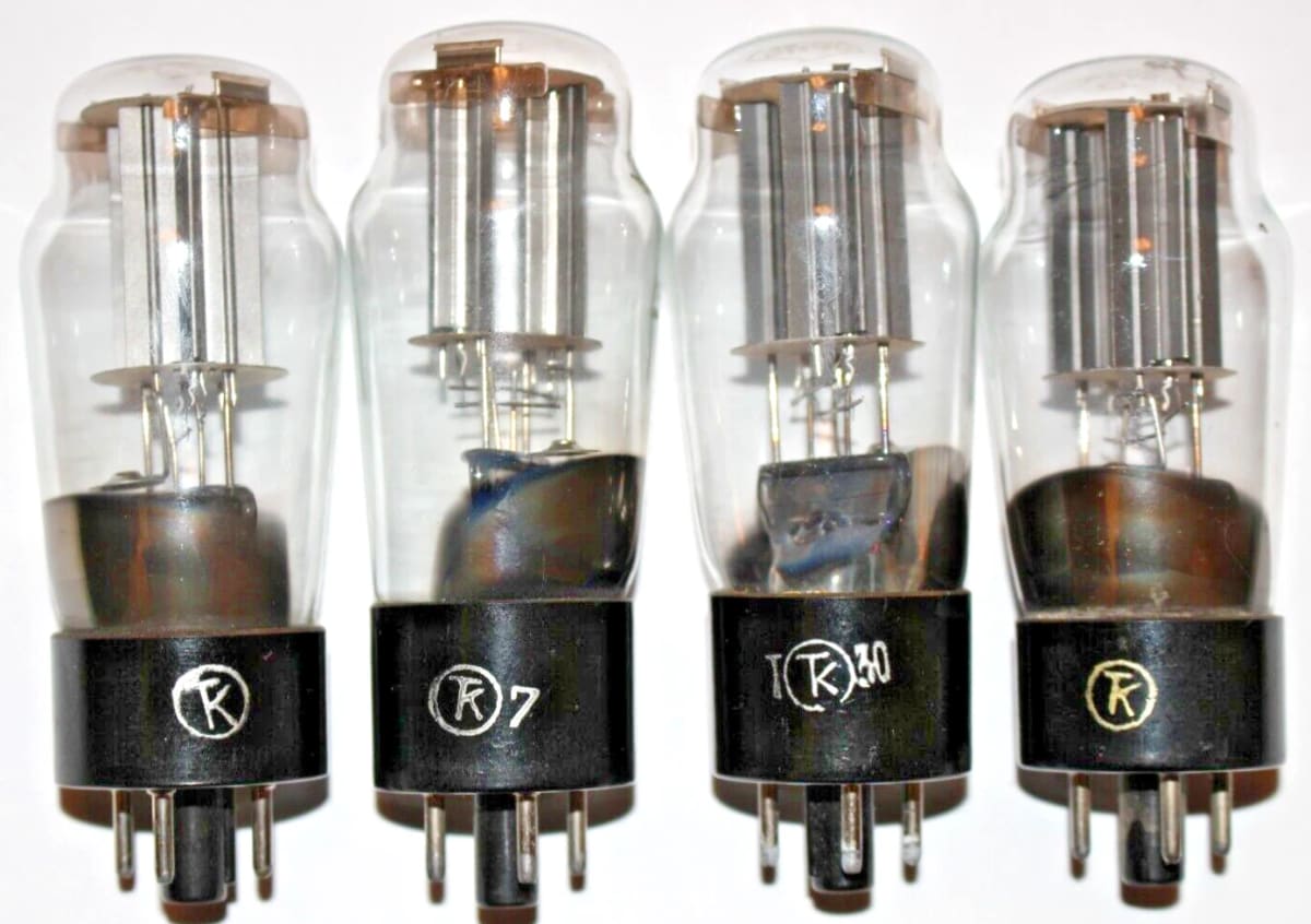 4x 5C4S 5Ц4С ~5U4S ~5Z4 ~CV1863 NOS / Tested / Kenotron Rectifier Tubes KOBRA