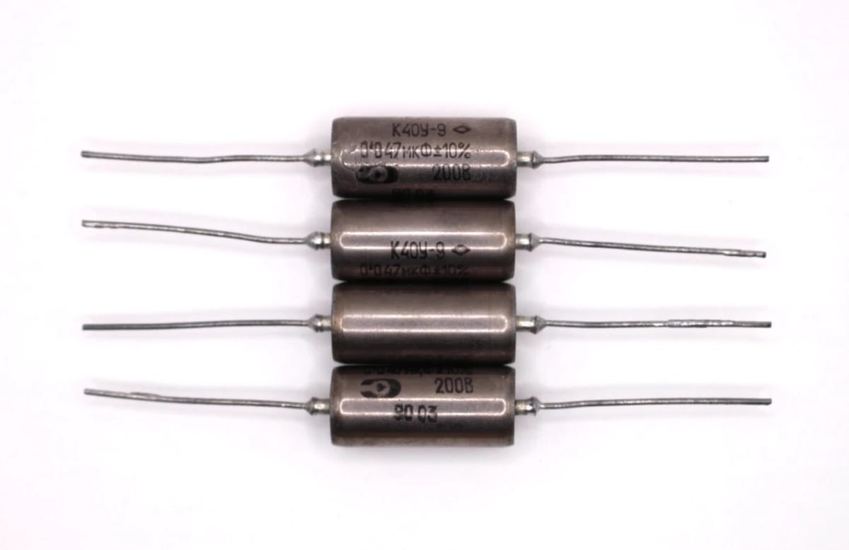 4x K40Y-9 K40U-9 0.047uF 47nF 200V Audio Capacitors Paper in Oil PIO