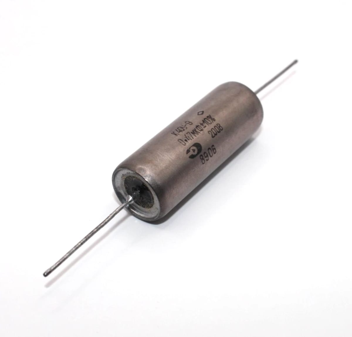 2x K40Y-9 K40U-9 0.47uF 200V Audio Capacitors Paper in Oil PIO / NOS / Tested - Image 2