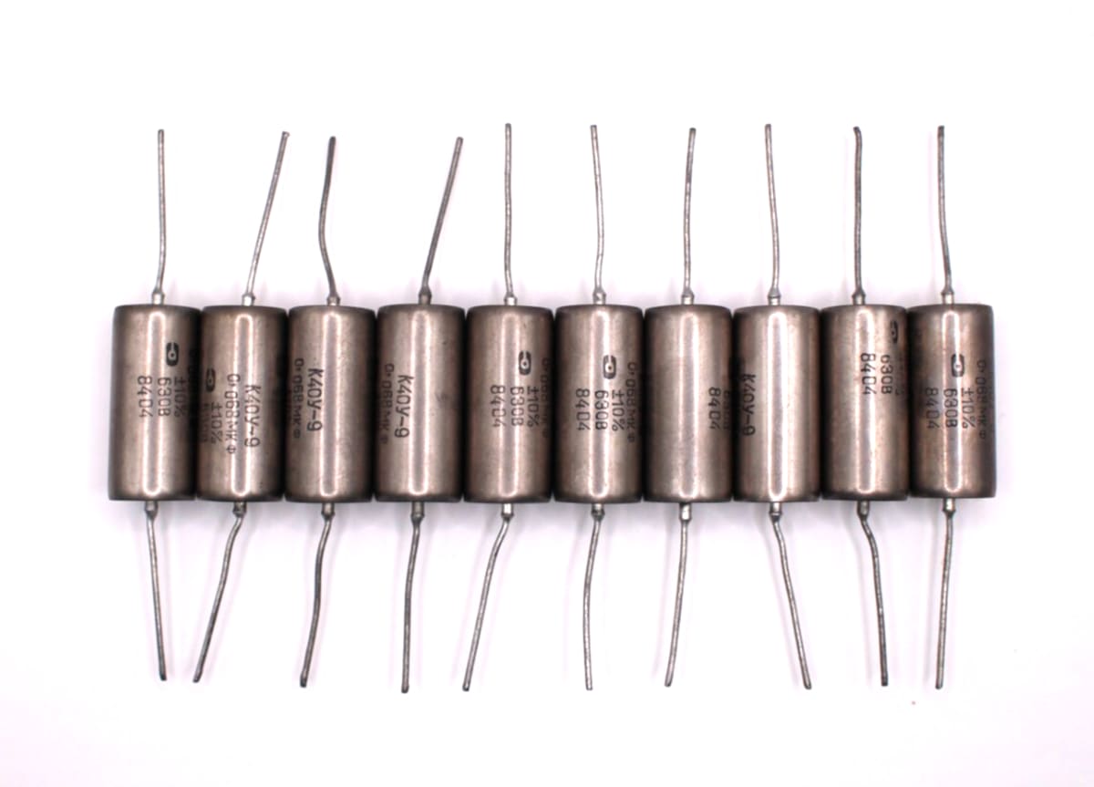 4x K40Y-9 K40U-9 0.068uF 68nF 630V Audio Capacitors Paper in Oil PIO - Image 3