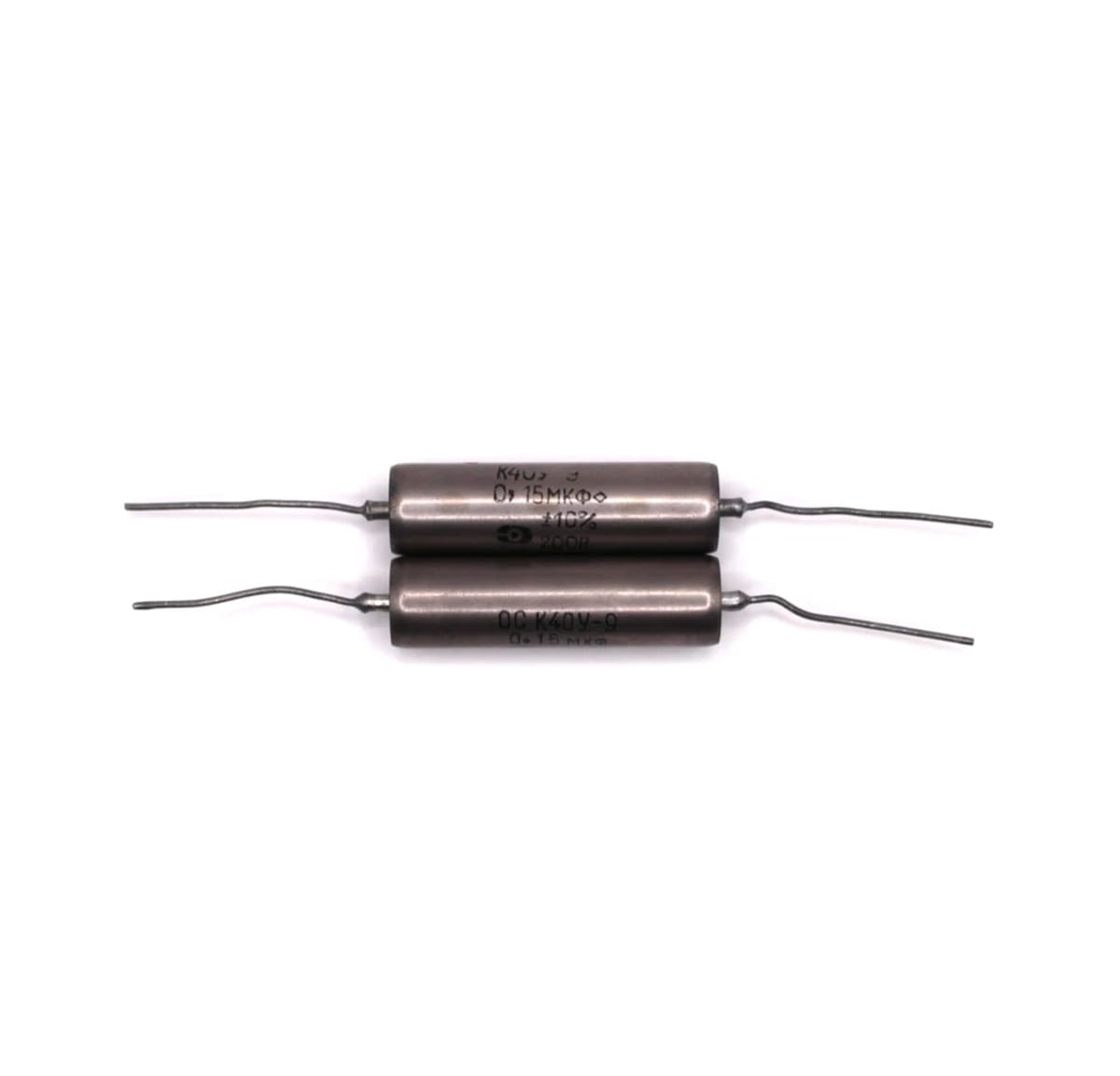 2x K40Y-9 K40U-9 0.15uF 200V Audio Capacitors Paper in Oil PIO / 2 pcs in lot