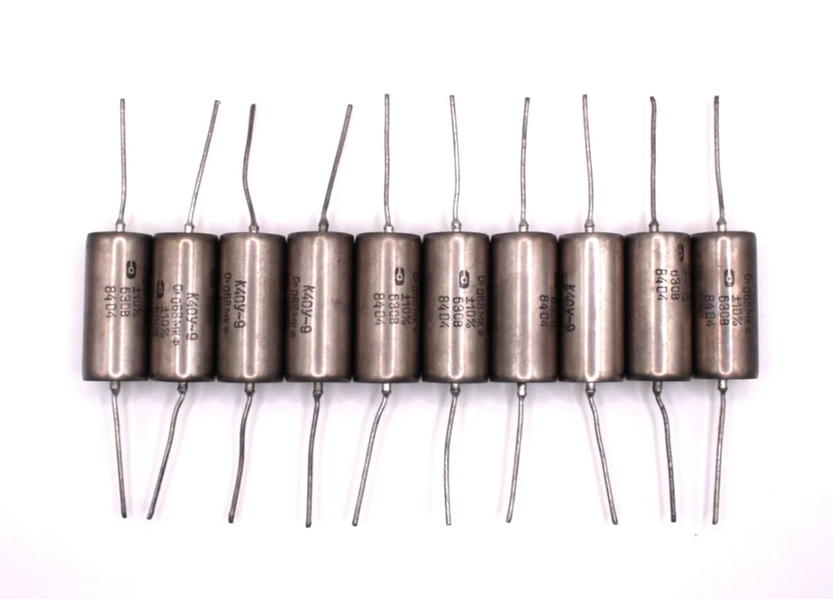 10x K40Y-9 K40U-9 0.068uF 68nF 630V Audio Capacitors Paper in Oil PIO