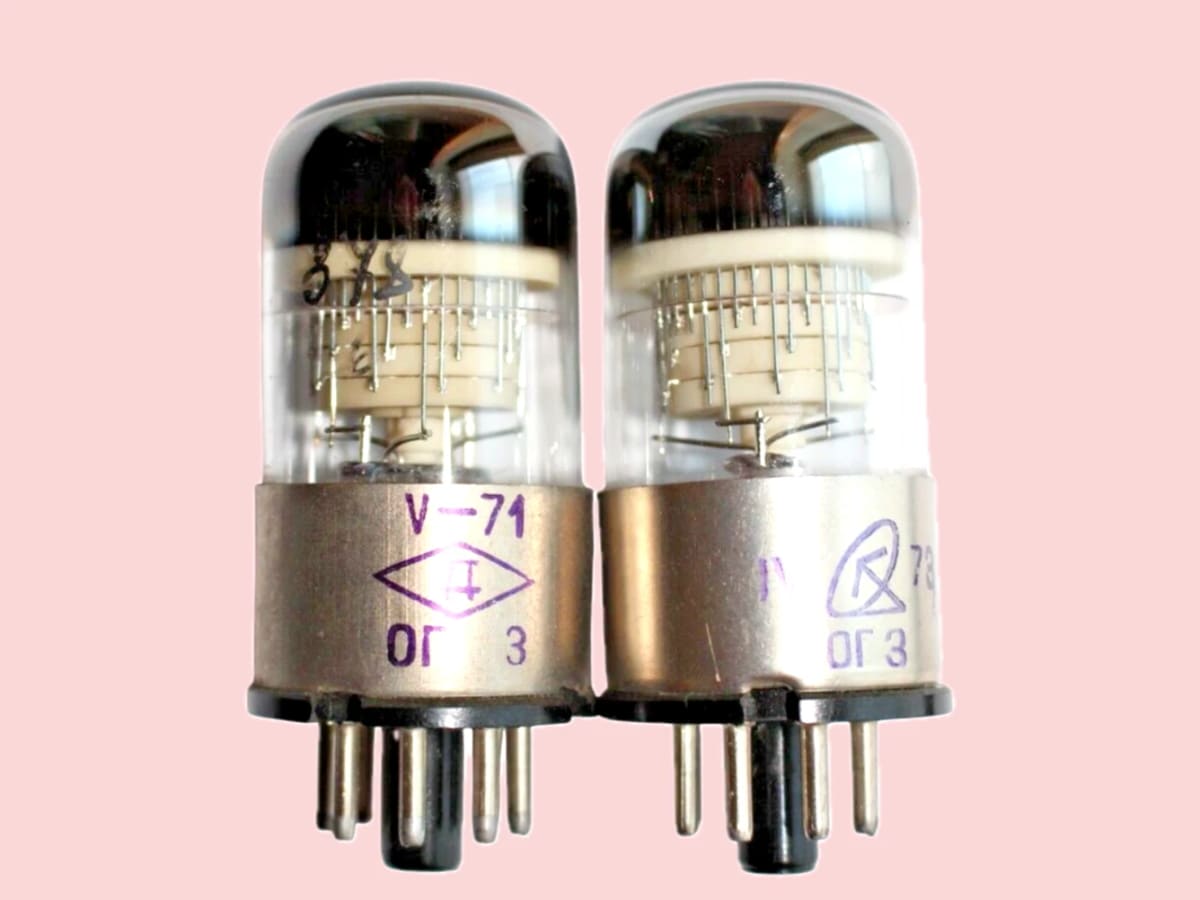 1x OG-3 OG3 Decatron Counting Tube with Metal Base / New / NOS / Tested