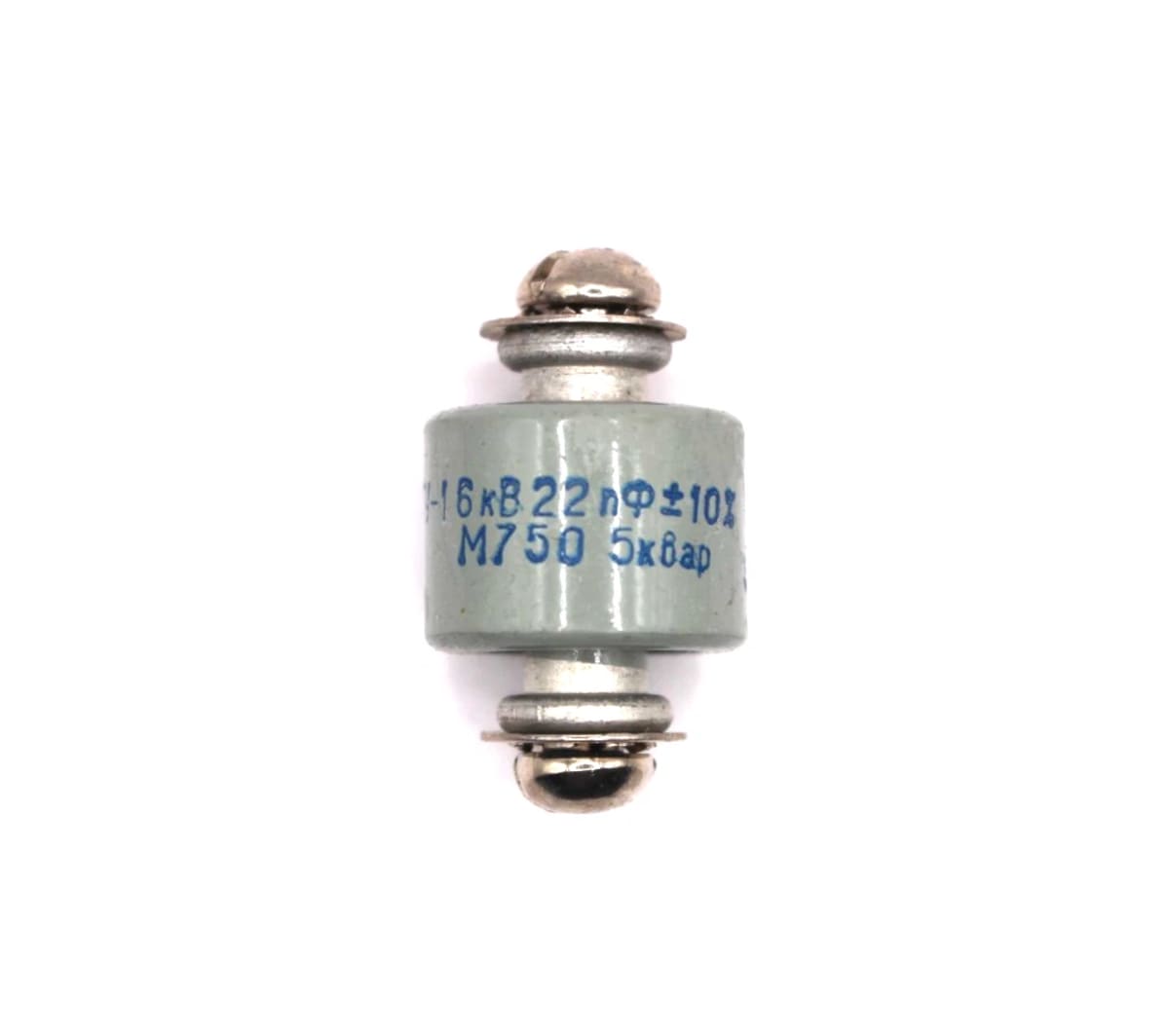 4x NOS K15U-1 K15Y-1 Doorknob Capacitors 22pF 6kV 5kVAR High Voltage Ceramic - Image 3