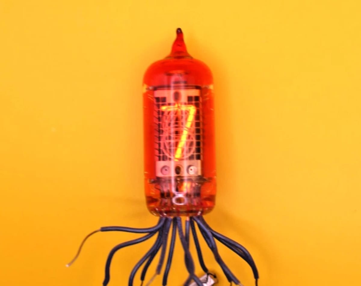 1x ZM1080T Tesla Nixie Tubes for Clock / USED / Tested / 100% working / 1pcs - Image 7