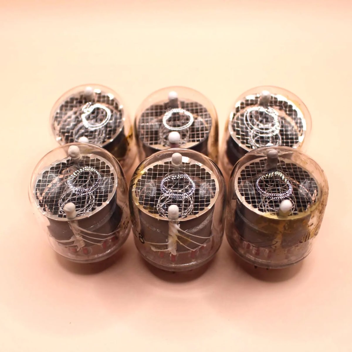 6x IN-4 ИН-4 used Nixie Tubes for Clock Tested 100% working / 6pcs in one lot - Image 5