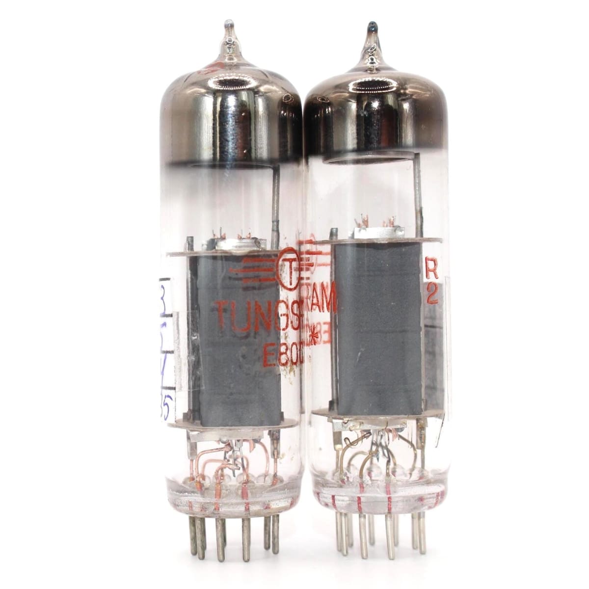 2x E80CC = 6085 Double triode / Tungsram / Matched Pair - Image 6