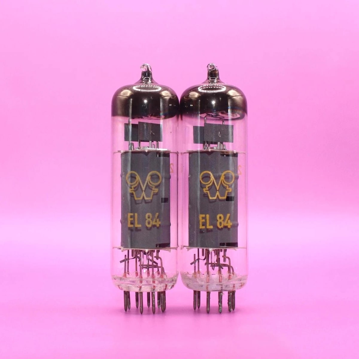 2x NOS EL84 RFT (6BQ5, E84L) Tested Matched Pair / New Old Stock / 2pcs in lot
