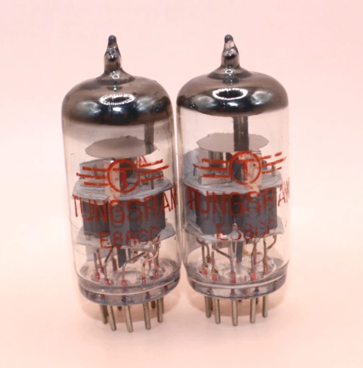 2x Tungsram E88CC Matched Pair NOS Double Triodes = 6922 CCa CV2492 9622 GL-6307 - Image 7