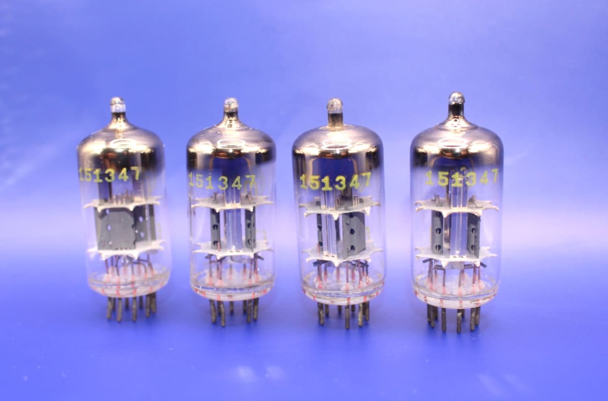 1x ECC81 RFT / Tested / NOS / Double Triode 12AT7 / ECC801S / 6060  One tube - Image 2
