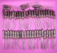 25x 6N16B-V 6Н16Б-В = 6021 ~ 6SN7 Double Triode Tubes / MELZ / Gold Grid / NEW - Image 9