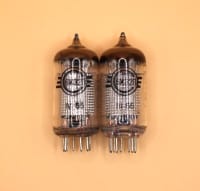 2x New 6J32P EF86 6267 6Ж32П Matched Pair USSR Pentode Tubes Svetlana Tested NOS - Image 1
