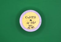New CsI(TI) 10x20 (15x25) mm Scintillation Crystal Detector CsJ(TI) Soviet Clear - Image 3