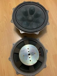 2x JVC VICTOR Woofers SK2038 from Japan Great Sound 9 Ohm 50W - Image 2