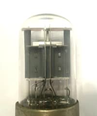 1x 6SQ7GT Toshiba Vacuum Tube Super Rare Unique Model Metal base - Image 3