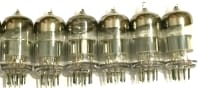 6x 6N23P=E88CC=6DJ8=6922 Tested Voskhod Rocket logo / Good parameters / 6 pcs - Image 1