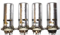 8X New PLK7-E55 ПЛК7-Э55 Ceramic Sockets for 7 pin tubes 50mm Alluminium shield - Image 1