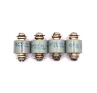 4x NOS K15U-1 K15Y-1 Doorknob Capacitors 10pF 6kV 7kVAR High Voltage Ceramic - Image 1