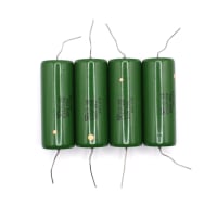 2x K75-10V 0.33uF 500V USSR Hybrid Audio Capacitors Paper in Oil PIO / NOS / OTK - Image 4