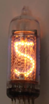 6x IN-14 ИН-14 Nixie Tubes for clock with Spacers /Used / Tested / 100% working - Image 4