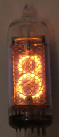 6x IN-14 ИН-14 Nixie Tubes for clock with Spacers /Used / Tested / 100% working - Image 9