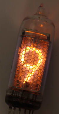 6x IN-14 ИН-14 Nixie Tubes for clock with Spacers /Used / Tested / 100% working - Image 10