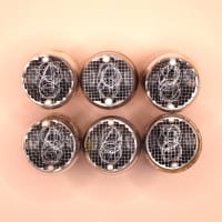 6x IN-4 ИН-4 used Nixie Tubes for Clock Tested 100% working / 6pcs in one lot - Image 1