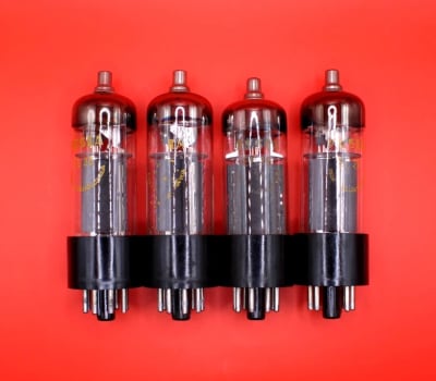 4x EL36 Tesla Beam Power Tubes New Old Stock NOS = 6P31S