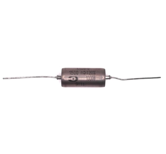2x K40Y-9 K40U-9 1500pF 1000V Matched Pair Audio Capacitors Paper in Oil PIO - Image 3