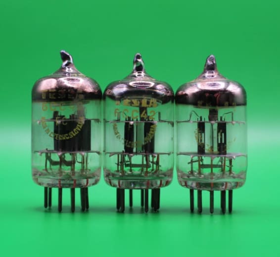 1x 6CC42 TESLA Double Triode Tested Vacuum Tube = 5670 2C51 6385 396A - Image 3
