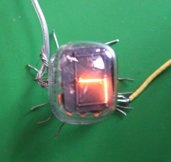 1x IV-20 ИВ-20 ~IV-13 IV-19 Soviet Indicator VFD Nixie Tubes Tested / Reflector - Image 7