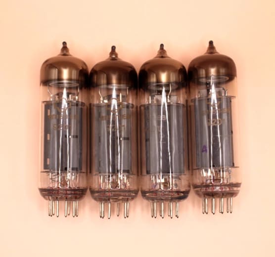 8x New 6P15P-EV Same Date NOS Output Pentode Reflector ~EL83 SV-83 - Image 2