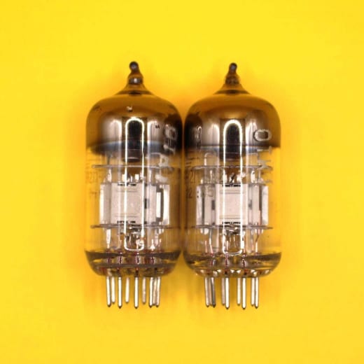 2x 6N2P-EV Matched pair Triple Mica Voskhod Triodes NOS ~12AX7 ECC83 7025 6CC41