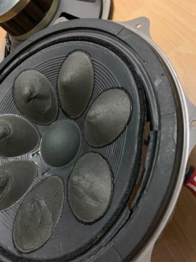 2x JVC VICTOR Woofers SK2038 from Japan Great Sound 9 Ohm 50W - Image 5
