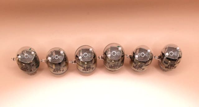 6x IN-2 ИН-2 Soviet Nixie Tubes for Clock / NOS / Tested / Same Date / 6 pcs - Image 3