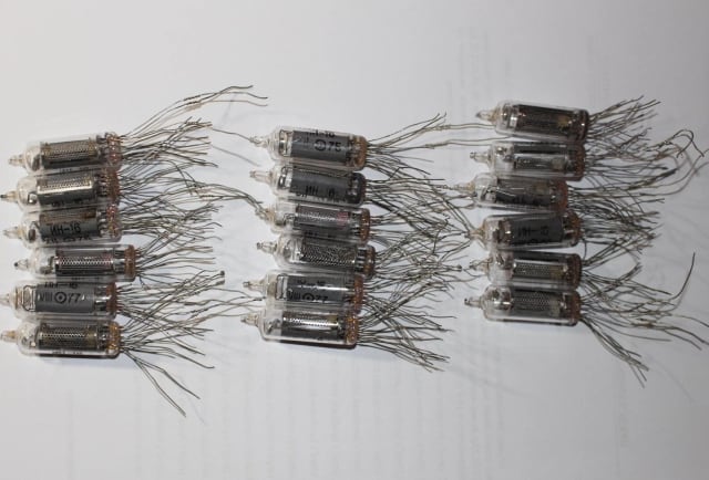 6x IN-16 Nixie Tubes for Clock Used Tested Long Pins 100% Working - Image 5